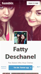 Mobile Screenshot of fattydeschanel.com